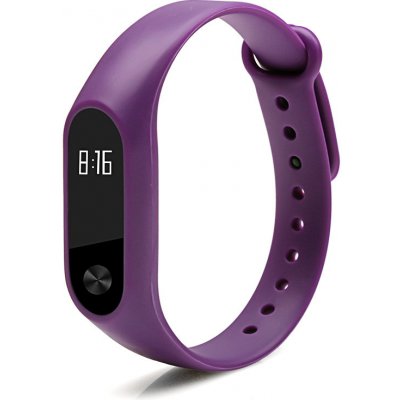 Xiaomi Jednobarevný náhradní náramek pro Mi Band 2 Fialová MIBANDCZX00426 – Zboží Živě