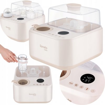 Lionelo Elektrický ohřívač lahví a dětské stravy Steamup – Zboží Mobilmania