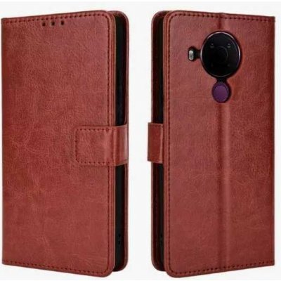 TT-TopTechnology Kožené pouzdro Nokia 3.4, Nokia 5.4 hnědé – Zboží Živě