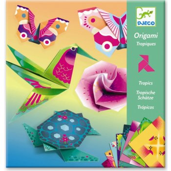 Origami Tropická zvířata