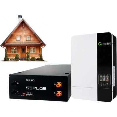 Seplos Pusung-S 5000W + měnič Growatt SPF 5000ES 5000W 48V – Hledejceny.cz
