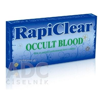Rapiclear Occult Blood test 1 ks – Zboží Dáma
