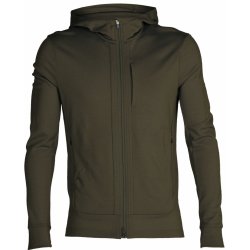 ICEBREAKER Mens Quantum III LS Zip Hood Loden