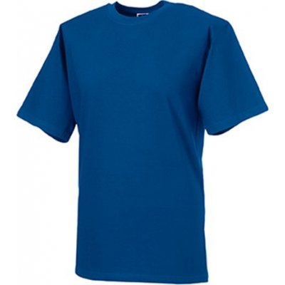 Tričko Russell z česané bavlny s vysokou gramáží 215 g/m Modrá výrazná Z215