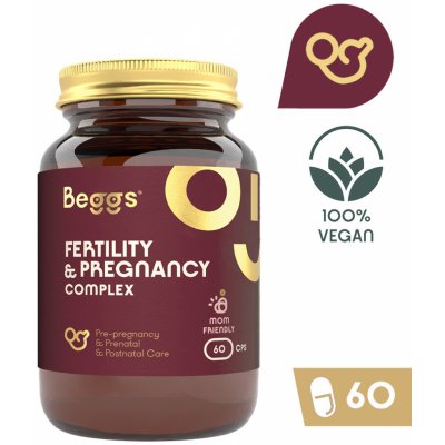Beggs Fertility + Pregnancy Complex 60 kapslí – Hledejceny.cz