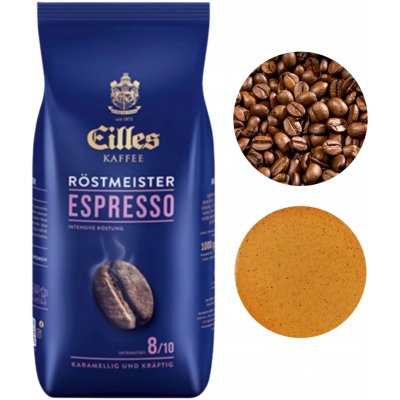 Eilles Káva Kaffee Espresso tmavá směs zrnková 1 kg – Hledejceny.cz