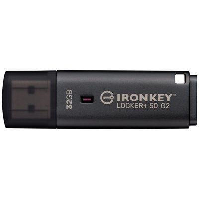 Kingston IronKey Locker+ 50 G2 32GB IKLP50G2/32GB – Zboží Mobilmania