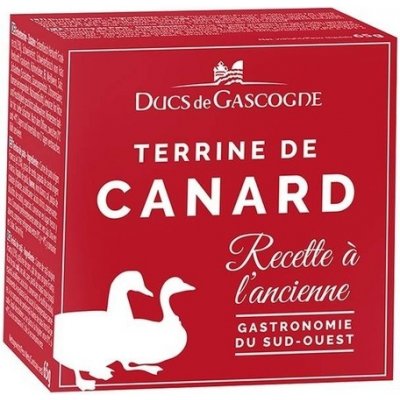 Ducs de Gascogne Kachní terina dle starodavné receptury 65g – Zboží Dáma