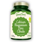 GreenFood Nutrition Calcium Magnesium Zinc Citrate 120 kapslí – Hledejceny.cz
