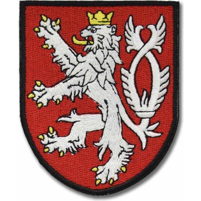 Nášivka Český znak 8 cm x 6,5 cm – Zboží Dáma