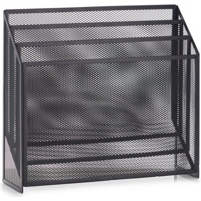 Zeller Kovový stojan na noviny v antracitové barvě, 9x29,5 cm 18176 antracitová – Zboží Dáma