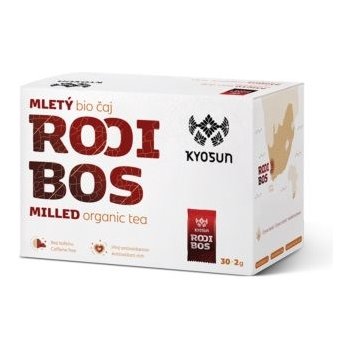 Kyosun Rooibos mletý čaj BIO 30 x 2 g