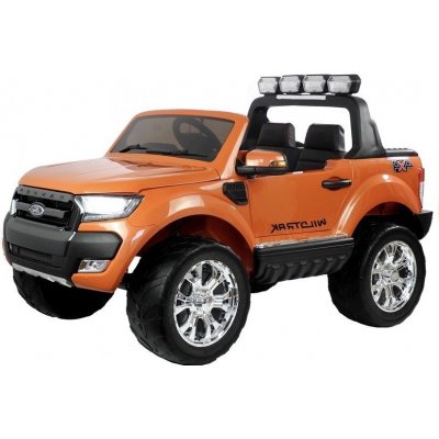 Mamido dětské elektrické autíčko Ford Ranger Wildtrak 2020 4x4 LCD oranžová  - Heureka.cz