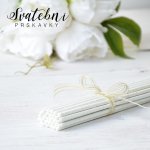 Svatební prskavky 70cm | bílé | 30ks – Sleviste.cz