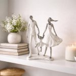 Gilde Soška Rodina, 3 členové, bílo/stříbrná barva – Zboží Mobilmania