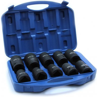MAR-POL Hlavice nástrčná, rázová 1", sada 10ks, 17-41mm M58261 – Zboží Mobilmania