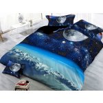 Xpose 3D bavlna povlečení Vesmír 140x200 70x90 – Hledejceny.cz