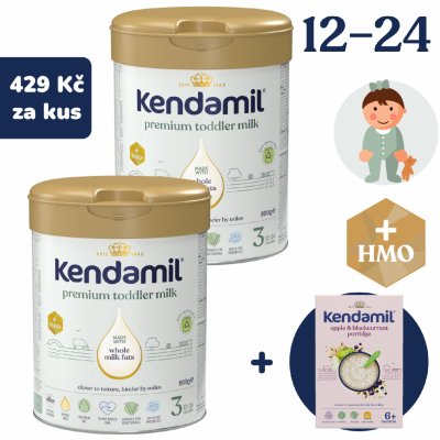 Kendamil 2 Premium HMO+ 3 x 800 g – Hledejceny.cz