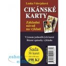 Cikánské karty - Základní návod na výklad + sada 36 karet - Lenka Vdovjaková