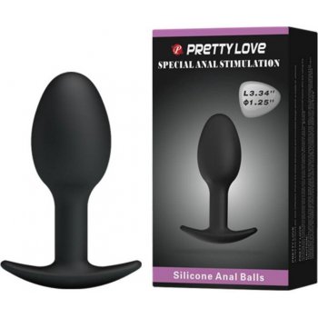 Pretty Love Heavy Balls Silicone Butt Plug