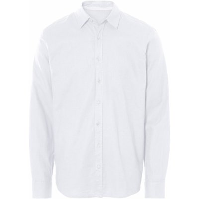 Livergy pánská lněná košile bílá – Sleviste.cz