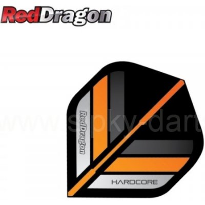 Red Dragon Hardcore Black & Orange Stripe – Zboží Dáma