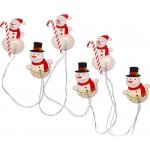 Solight Solight LED okenní řetěz Santa 6x LED přísavný 120cm 2x AA 1V251 – Hledejceny.cz