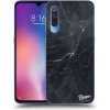 Pouzdro a kryt na mobilní telefon Xiaomi Pouzdro Picasee silikonové Xiaomi Mi 9 - Black marble čiré