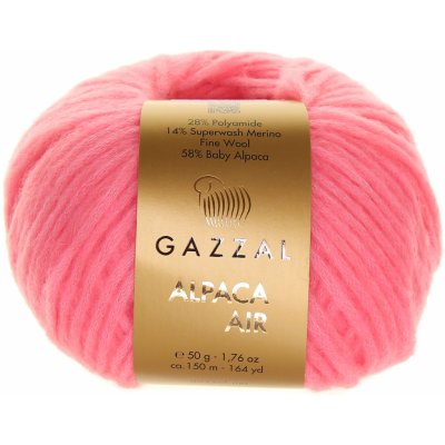 Gazzal Alpaca Air 85 zářivě růžová – Zboží Mobilmania