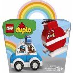 LEGO® DUPLO® 10957 Hasičský vrtulník a policejní auto – Zboží Živě