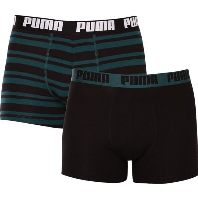 Puma BASIC BOXER 2P černá pánské boxerky