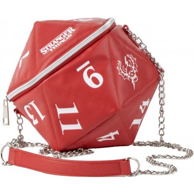 Cerdá kabelka červená s nápisy Stranger Things – Zboží Dáma