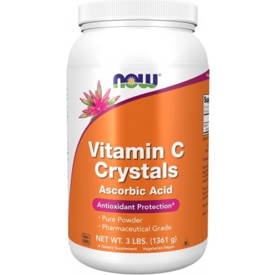 Now Foods Vitamin C Crystals Powder 1361 g – Hledejceny.cz