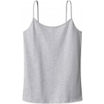 esmara dámský top se špagetovými ramínky s BIO bavlnou šedá – Zboží Mobilmania