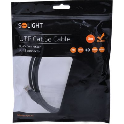 Solight SSC1103E UTP CAT 5E, 3m – Zboží Živě