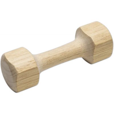 Beeztees dřevěná činka S 15x4,4x4,5 cm 130 g – Hledejceny.cz