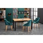 Halmar TIAGO rozkládací 140-220/80 dub nohy černá – Zboží Dáma