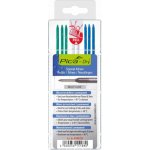 Pica tuhy náhradní kulaté pro tužku Dry na veškeré povrchy 2*bílá 3*modrá 3*zelená 4040 – Zboží Živě