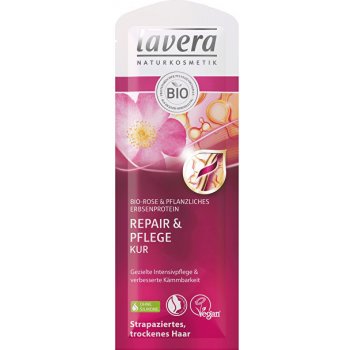 Lavera Hair Pro Bio-Rose Repair & Care Intense Treatment MINI - intenzivní vlasová kúra pro suché a poškozené vlasy 20 ml