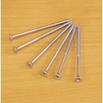 Vrut do dřeva se záp.hl Zinek bílý 4x70/42 mm bal.=500ks – Hledejceny.cz