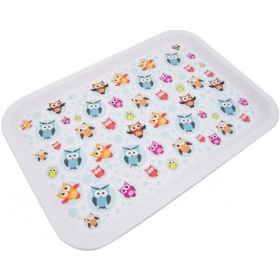 Orion Servírovací dětský tác malá SOVA 30,5x21cm – Sleviste.cz