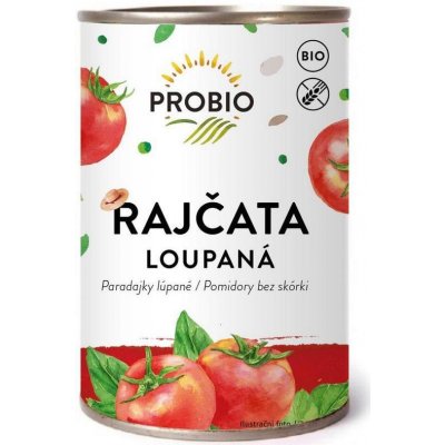 Probio Biolinie Konzerva rajčata loupaná sterilovaná Bio 400 g