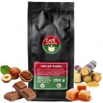 CAFÉ MONTAÑA Decaf Puro bezkofeinová zrnková 250 g – Hledejceny.cz