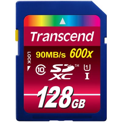 Transcend SDXC 128 GB UHS-I TS128GSDXC10U1