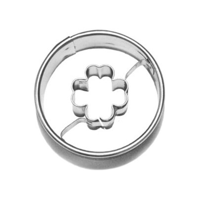 Vykrajovačka kolečko/střed čtyřlístek nerez ¤40mm CZ – Hledejceny.cz