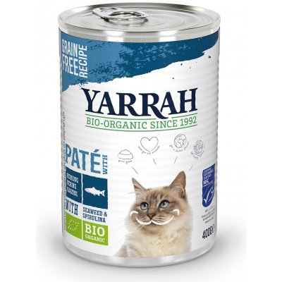 Yarrah Bio Paté ryby 1 x 0,4 kg