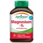 Jamieson Hořčík+vitamín B6 s bisglycinátem 50 tablet – Hledejceny.cz