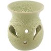 Aroma lampa Eden Keramická aroma lampa s výřezy a texturou - Zelená