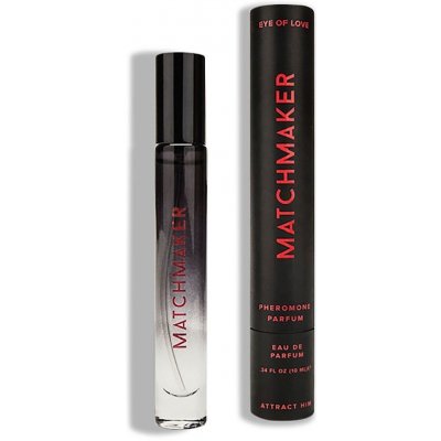 Eye of Love Matchmaker Black Diamond LGBTQ Attract Him feromonový parfém přitahující muže 10 ml