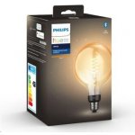Philips Hue 8719514279131 LED designová žárovka 1x7W 1xE27 550lm 2100K Globe, Bluetooth, Teplá bílá – Hledejceny.cz